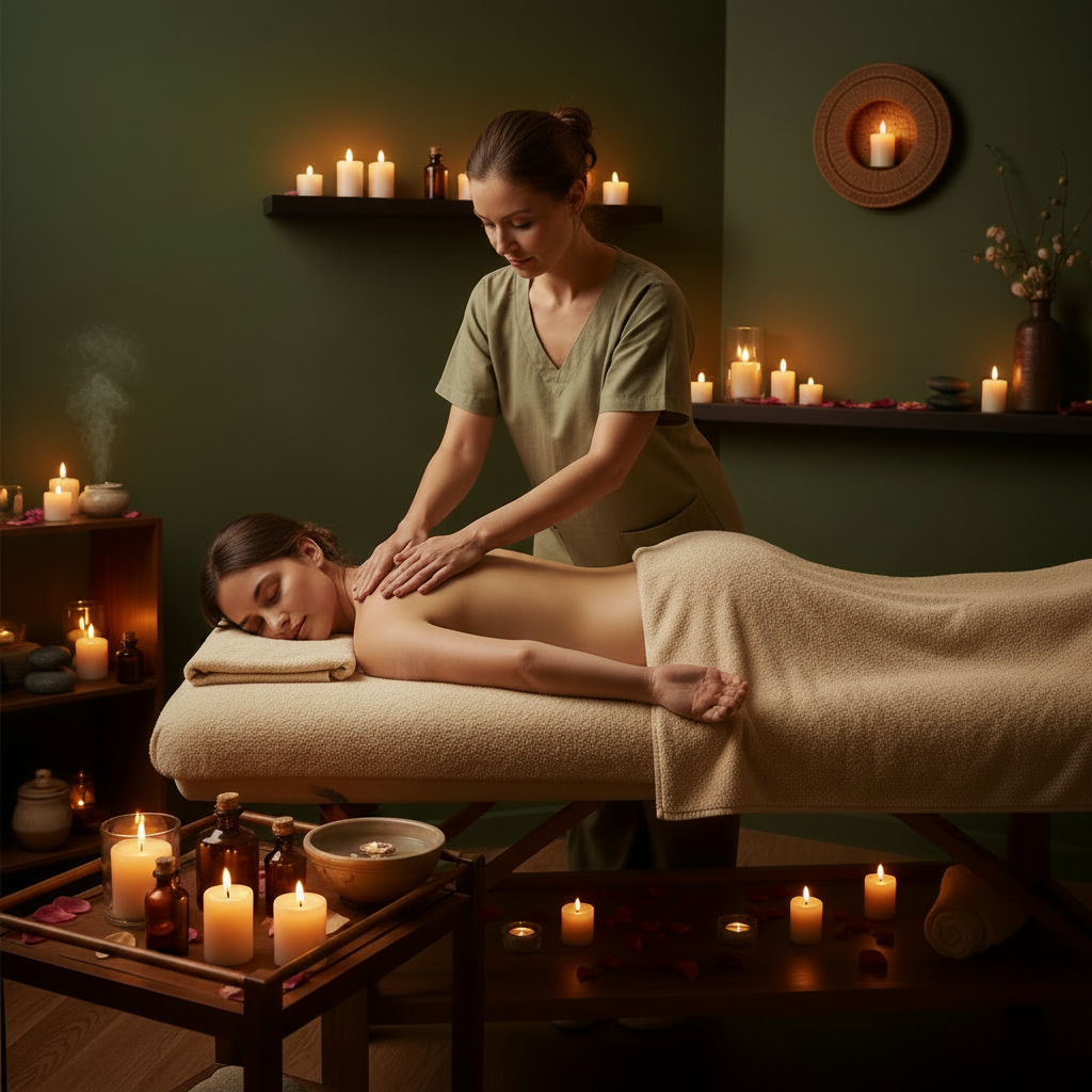 Holistic massage therapy at The Remedy Hub